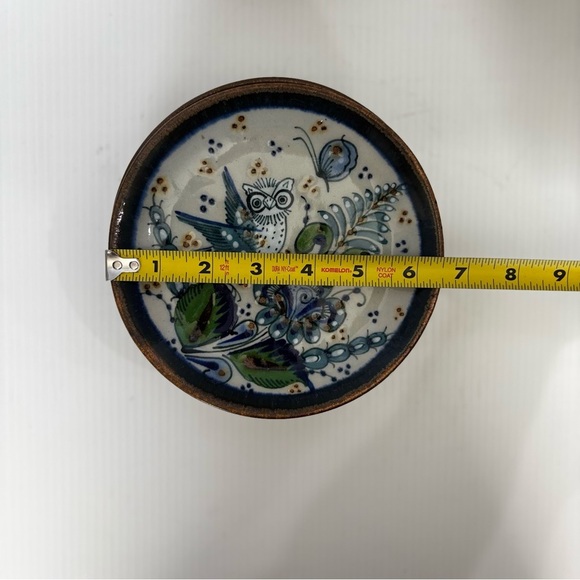 Ken Edwards Tonala Blue Bird 5 Salad Plates 6 1/2" El Palomar Mexican Pottery - Picture 8 of 10